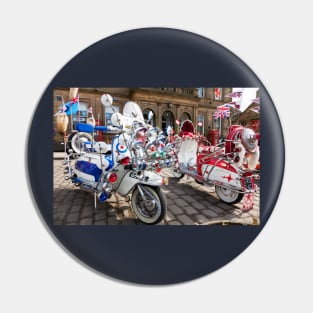 Northern Soul Scooter Scene Pin