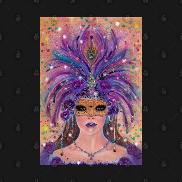 Lady Mardi Gras by Renee Lavoie by ReneeLLavoie