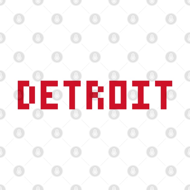 Pixel Hockey City Detroit 2017 by gkillerb