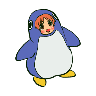 I draw cafe penguin suit chiyo chan T-Shirt