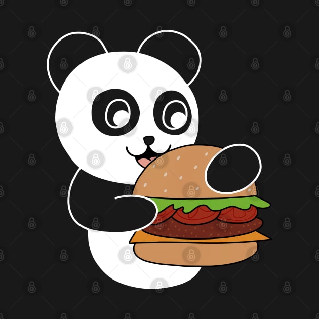 The Panda's Burger by pako-valor