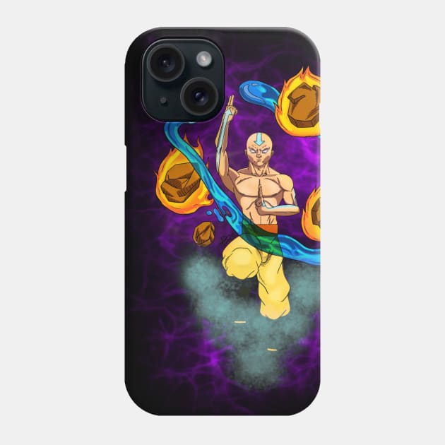 Avatar state Phone Case by DarthThroe