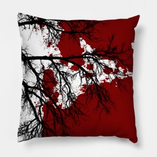 Sunset Branches Pillow