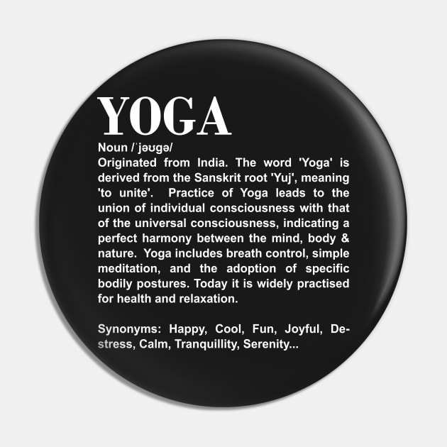 Yoga Synonyms Pin by Koolstudio