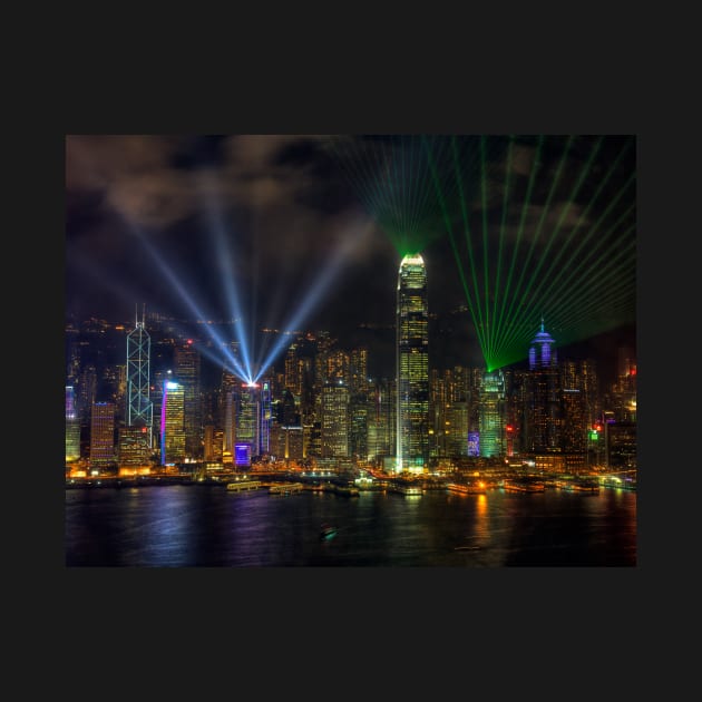 Hong Kong, The Symphony Of Lights by tommysphotos