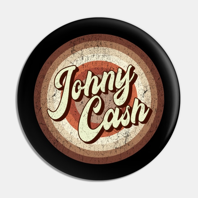 Vintage brown exclusive - Johny cash Pin by roeonybgm