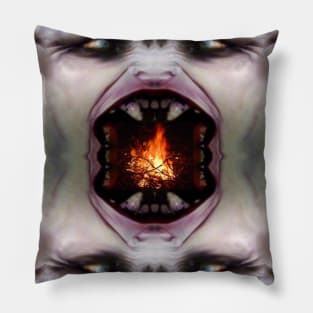 Fire Monster Pillow