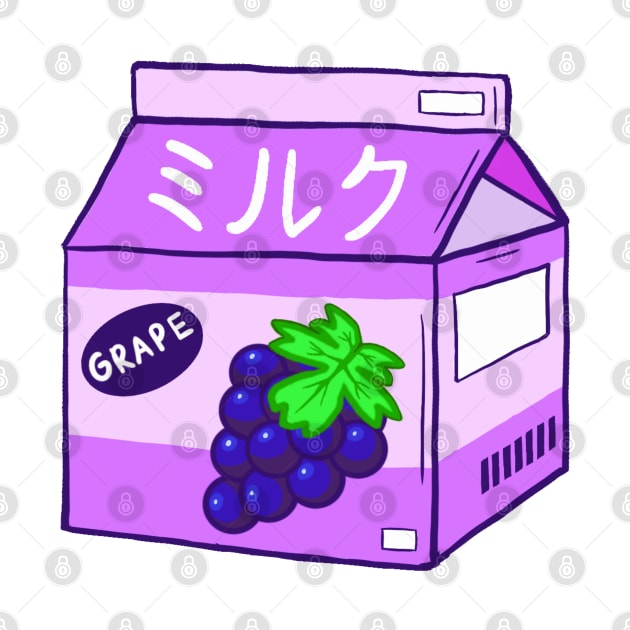 Grape Milk by Riacchie Illustrations