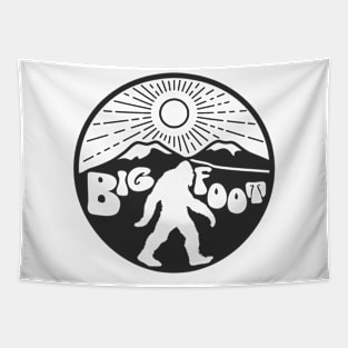 70s Bigfoot Sasquatch Shagadelic Mountains Tapestry