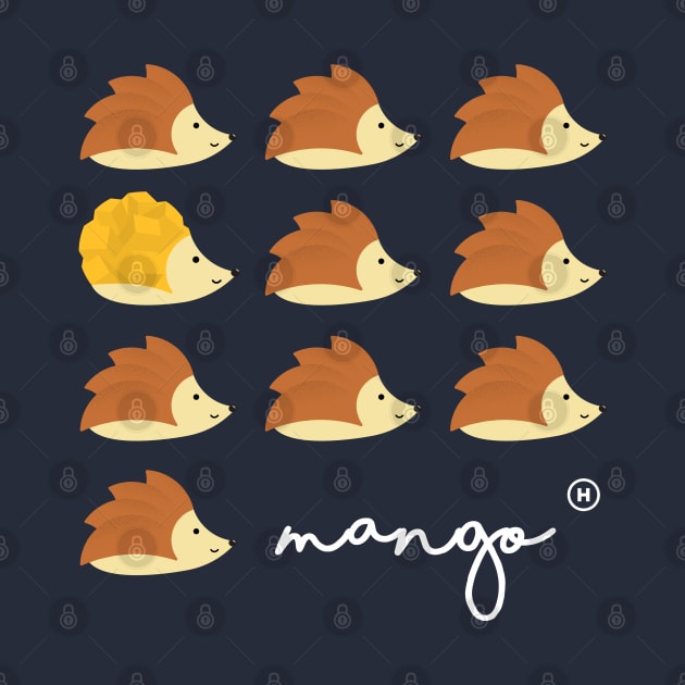 Hedgehog Mango by MorvernDesigns