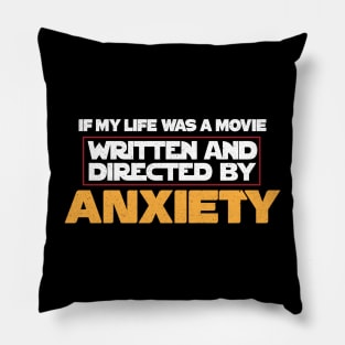 Funny Anxiety Quote Pillow