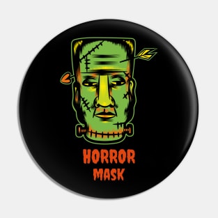 Halloween Mask, Horror Mask, Horror T-Shirt, Horror film, Halloween costume Short. Pin