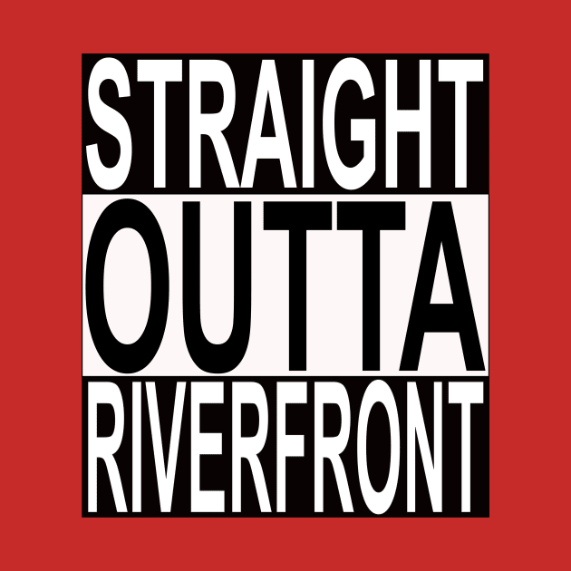 Straight Outta Riverfront Stadium by Retro Sports