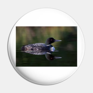 Reflective Loon - Common Loon Pin