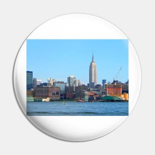 Manhattan Skyline as Seen From Hoboken, NJ Pin