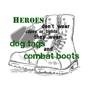 Dog tags and combat boots T-Shirt