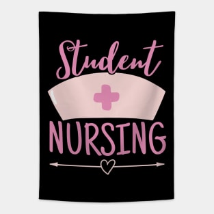 Pastel Nurse Students Nursing Pink Tapestry