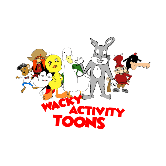 Wacky Activity Toons by Budd