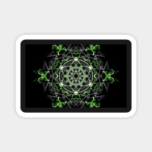 Love Potion Mandala kaleidoscope pattern Magnet