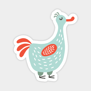 Arrogant Mint Goose Magnet