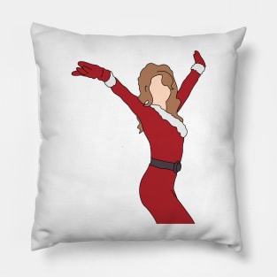 Mariah Carey Merry Christmas All I Want For Christmas Is You Pillow