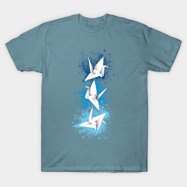 Disover Cranes in Flight - Pop Culture - T-Shirt