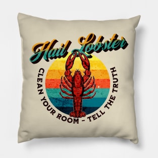 Hail Lobster Jordan Peterson Pillow