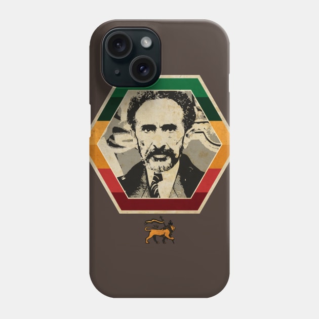 Haile Selassie I Session Phone Case by CTShirts