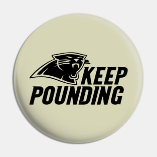 Keep Pounding Panthers UK Pin