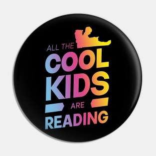 all the cool kids are reading on retro style Pin