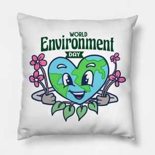 WORLD ENVIRONMENT DAY Pillow