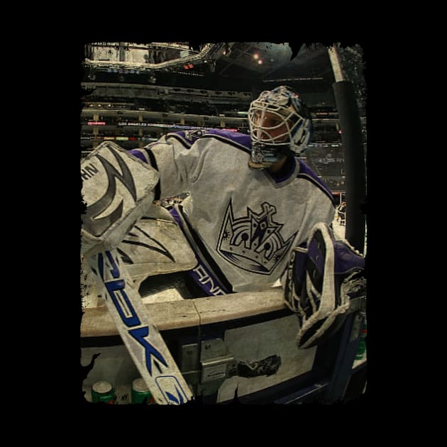 Sean Burke - Los Angeles Kings, 2007 by Momogi Project