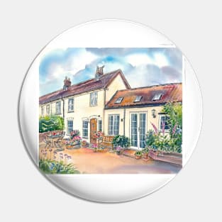 House Portrait Pin