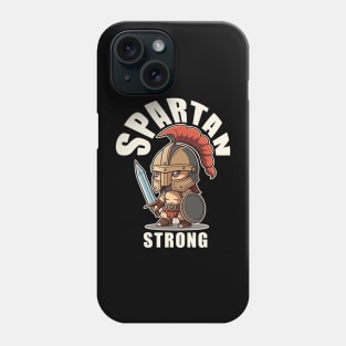 Spartan Strong Character Phone Case