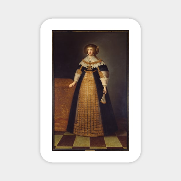 Cecilia Renata (1611-1644), Archduchess of Austria, Queen of Poland - Unknown Magnet by themasters