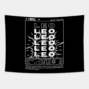 Leo zodiac sign Tapestry