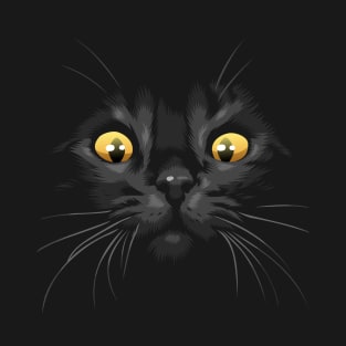 Cat yellow eyes T-Shirt