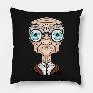 Grumpy old man Pillow