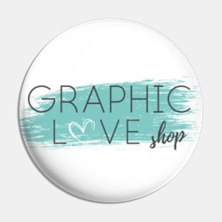 Graphic Love Shop Logo - © 2020 Graphic Love Shop Pin