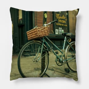 New York City Bicycle Pillow