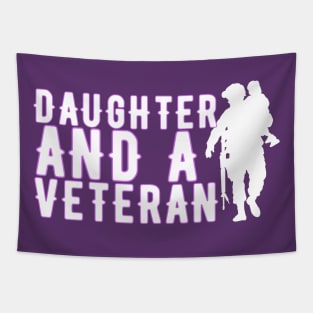 DAUGHTER AND A VETERAN Tapestry