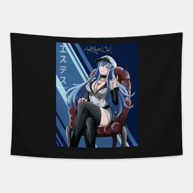 General Esdeath Tapestry by AngelsFANART