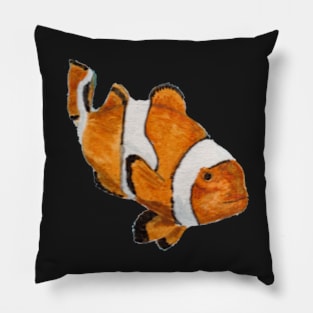 clown fish version2 Pillow