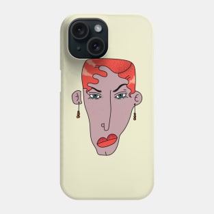 Redhead Girl Phone Case