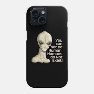 Alien v Human Phone Case