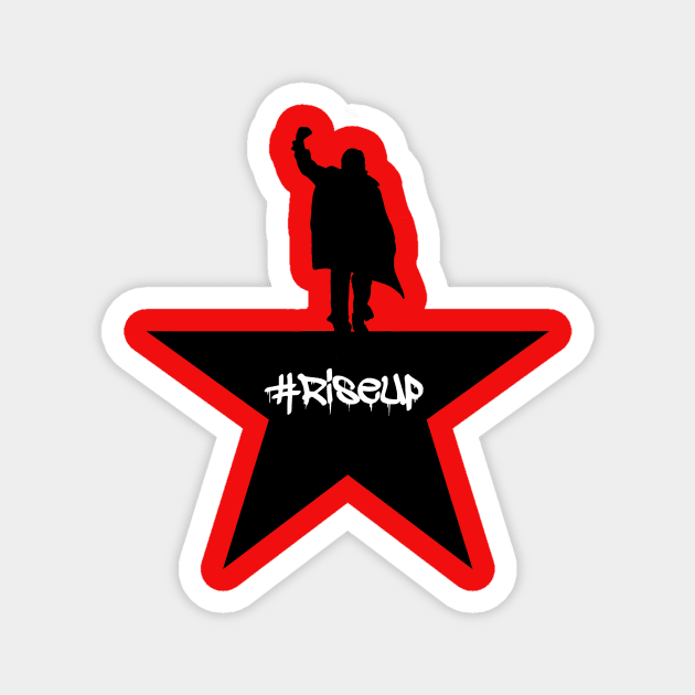 Rise Up Magnet by WatchTheSky