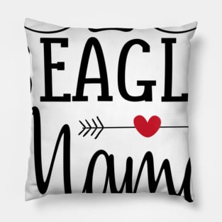 Beagle Mama Love Heart Pillow