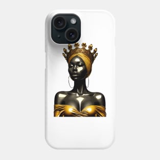 African Queen Crown Phone Case