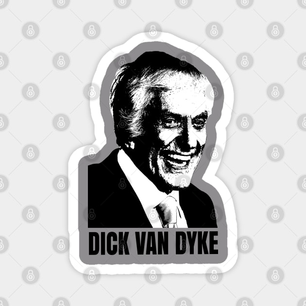 Retro Style Dick Van Dyke Magnet by Black Wanted