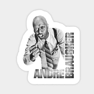 RIP Andre Braugher-Tribute Design Magnet